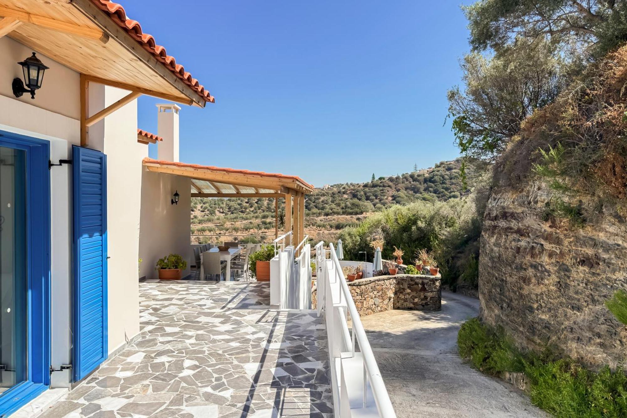 Pano Stalos Villas Kültér fotó