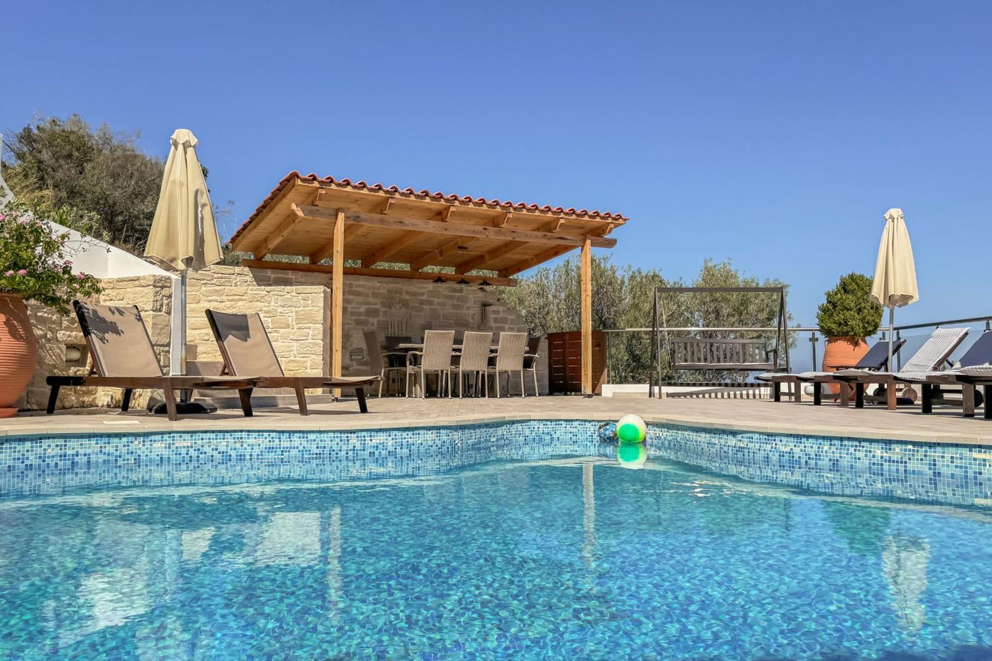 Pano Stalos Villas Kültér fotó