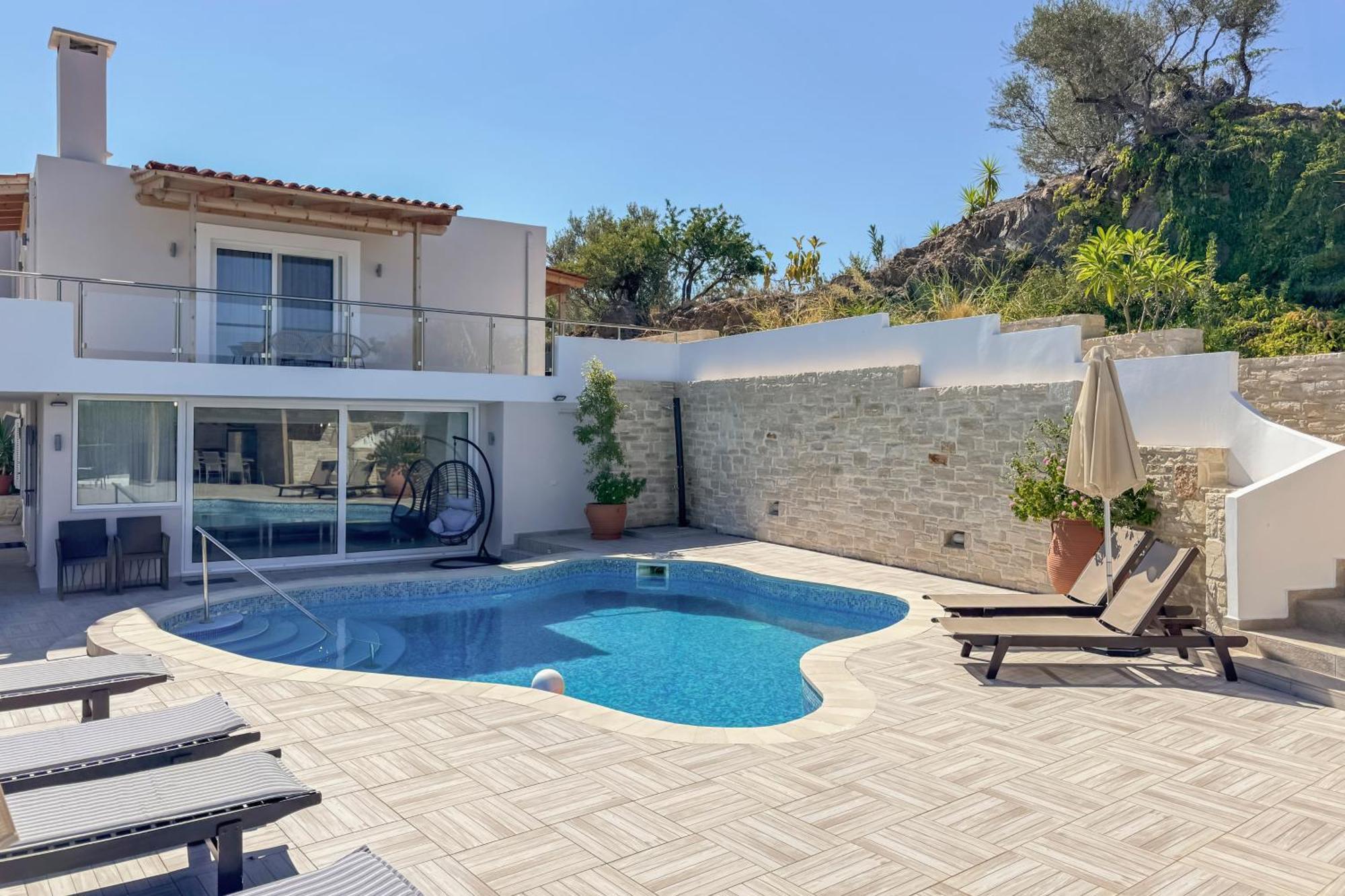 Pano Stalos Villas Kültér fotó