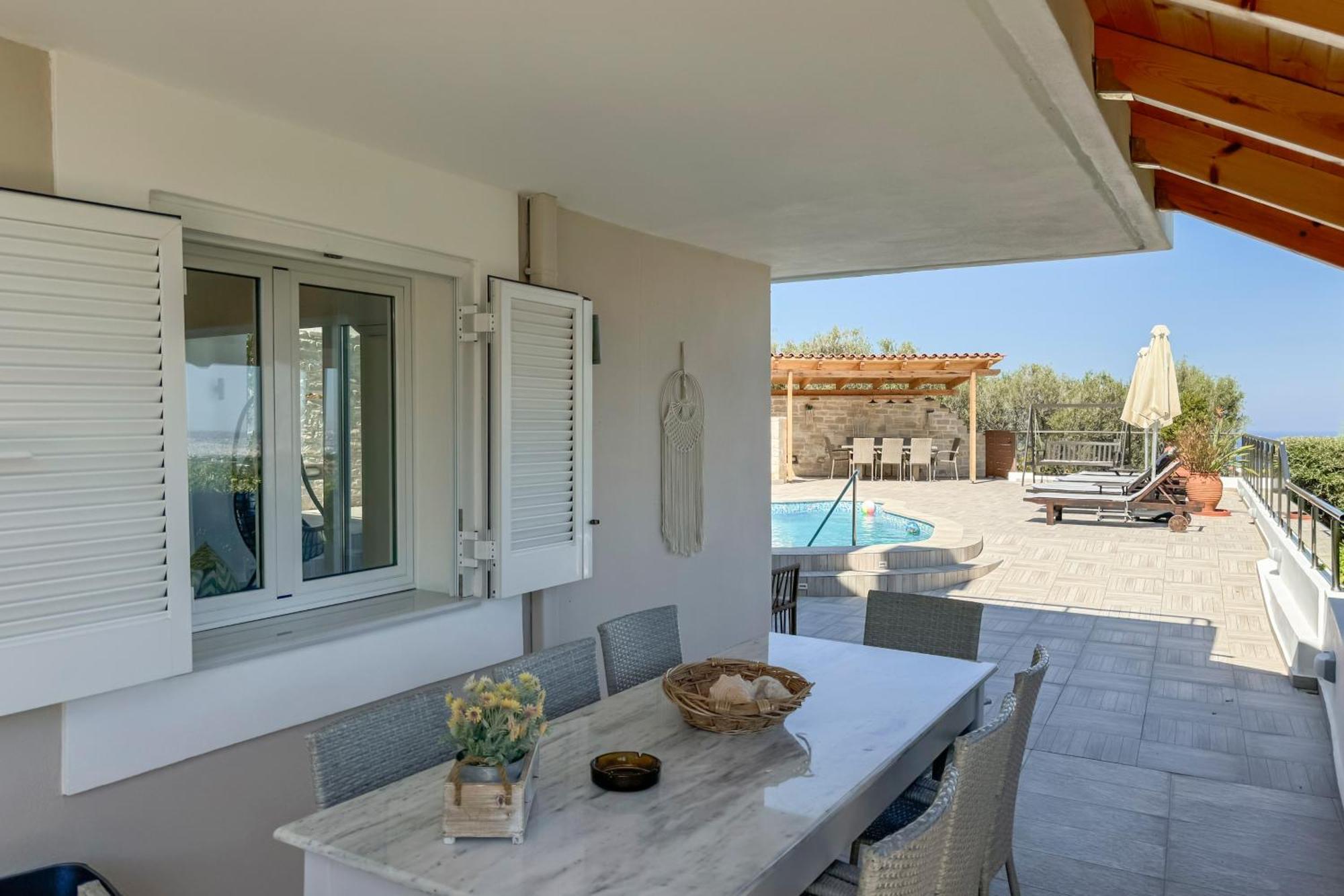 Pano Stalos Villas Kültér fotó